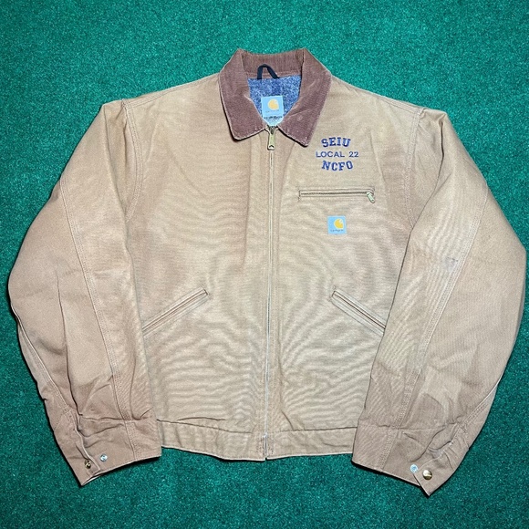 Carhartt Other - Carhartt Vintage Detroit Blanket Lined Jacket Made in USA